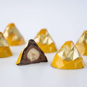 შავი შოკოლადის ბონ ბონები